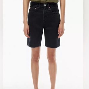 Aritzia Denim Forum Joni Loose Bermuda Shorts